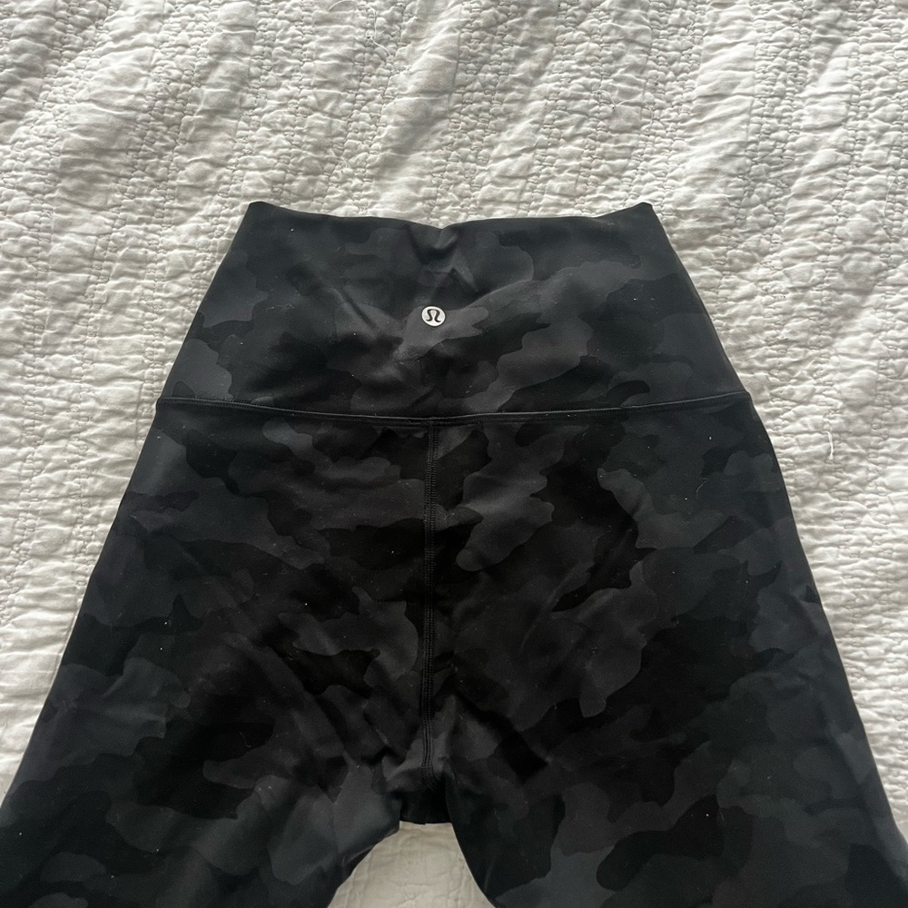 Lululemon black camo leggings